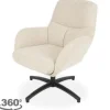 Hot Draaifauteuil Naturel CH-73.045 Chill Zone Draaifauteuils