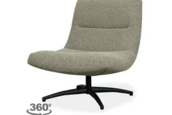 Online Draaifauteuil Naturel WX-67.003 Calix Draaifauteuils