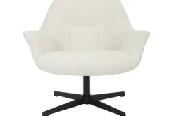 Clearance Draaifauteuil Sand Daphne Ronde Fauteuils|Draaifauteuils