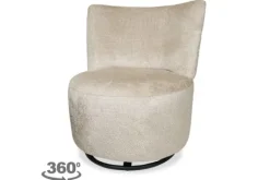 Ronde Fauteuils|Draaifauteuils-Design Italia Draaifauteuil Silla
