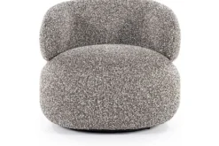 Draaifauteuil Taupe 96108 Maeve Ronde Fauteuils