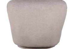 Online Draaifauteuil Taupe FU-88.013 Bunny Draaifauteuils|Ronde Fauteuils