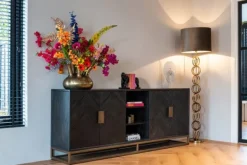 Dressoirs-Richmond Interiors Dressoir 210693 Blackbone Brass