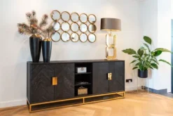 Dressoir 210232 Blackbone goud Dressoirs