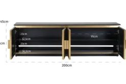 Dressoirs-Richmond Interiors Dressoir 211122 Ironville