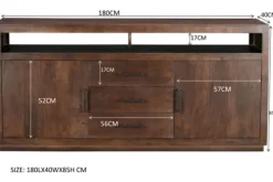 Dressoirs-Livingfurn Dressoir Jaxx