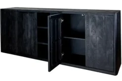 New Dressoir Zwart Tenna Dressoirs