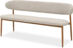 Hot Eetbank Beige Naturel Kumo Eetbanken