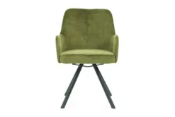 Eetkamerstoelen-Caggia Eetfauteuil Louix