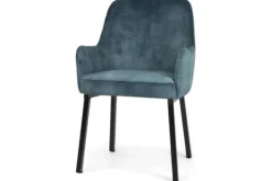 Eetkamerstoelen-Caggia Eetfauteuil Louix