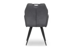 Eetkamerstoelen-Olijk Eetkamerstoel - antraciet Ozark