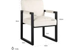 Online Eetkamerstoel 211666 Beck Eetkamerstoelen