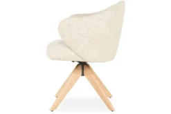 Eetkamerstoelen-Eleonora Meubelen Eetkamerstoel 96344 beige Connor