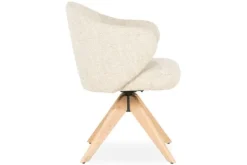 Eetkamerstoelen-Eleonora Meubelen Eetkamerstoel 96344 beige Connor