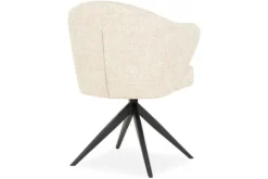 Eetkamerstoelen-Eleonora Meubelen Eetkamerstoel 96340 beige Connor