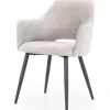 Eetkamerstoelen-Eleonora Meubelen Eetkamerstoel - beige Mellow | 95936 Esmee