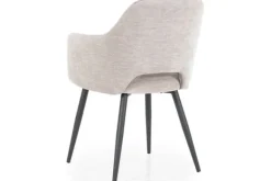 Eetkamerstoelen-Eleonora Meubelen Eetkamerstoel - beige Mellow | 95936 Esmee