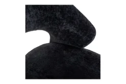 Outlet Eetkamerstoel 211067 Black Chenille Savoy Eetkamerstoelen