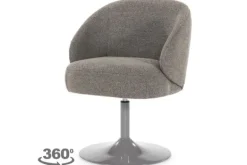 Eetkamerstoelen-Eleonora Meubelen Eetkamerstoel - bruin Bogda | 95928 Ruben