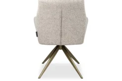 Eetkamerstoelen-Richmond Interiors Eetkamerstoel 215441 Cayenne Brown Lisonne