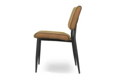 Outlet Eetkamerstoel - cognac Nevada Eetkamerstoelen