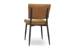 Outlet Eetkamerstoel - cognac Nevada Eetkamerstoelen