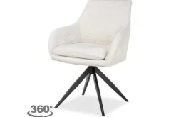 Discount Eetkamerstoel 211563 Cream Fusion Lisonne Eetkamerstoelen