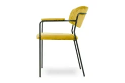 Eetkamerstoelen-Veyron Eetkamerstoel - geel Blanchett