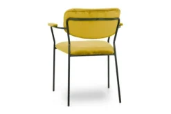 Eetkamerstoelen-Veyron Eetkamerstoel - geel Blanchett