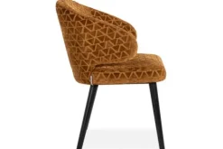 Eetkamerstoelen-Richmond Interiors Eetkamerstoel 212795 Gold Triangle Indigo