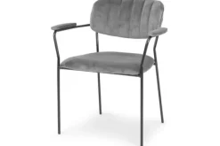 Eetkamerstoel - grijs Blanchett Eetkamerstoelen