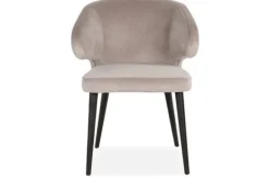 Eetkamerstoel 210466 Khaki Velvet Indigo Eetkamerstoelen