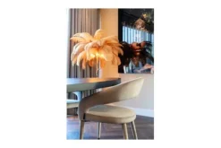 Eetkamerstoelen-Richmond Interiors Eetkamerstoel 210753 Khaki Velvet Gia