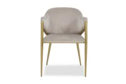 New Eetkamerstoel 210828 Khaki Velvet Gwen Eetkamerstoelen