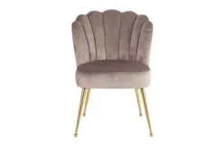 Clearance Eetkamerstoel 210178 Khaki Velvet Pippa Eetkamerstoelen