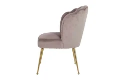 Clearance Eetkamerstoel 210178 Khaki Velvet Pippa Eetkamerstoelen