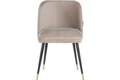 Eetkamerstoel 210854 Khaki Velvet Alicia Eetkamerstoelen