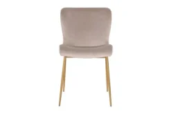Online Eetkamerstoel 210832 Khaki Velvet Odessa Eetkamerstoelen