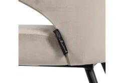 Best Eetkamerstoel 211910 Khaki Velvet Xandra Eetkamerstoelen