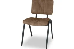 Eetkamerstoelen-Olijk Eetkamerstoel - Latte Frenkie