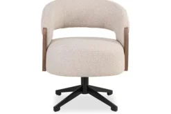 Eetkamerstoelen-Richmond Interiors Eetkamerstoel 214536 Lodge Desert Walnut Pollux