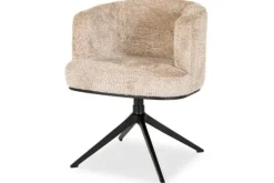Discount Eetkamerstoel 212573 Lovely Beige Cheyenne Eetkamerstoelen