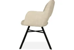 Eetkamerstoelen-Olijk Eetkamerstoel - Miami Toffee Seta