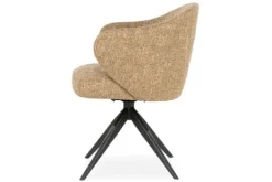 Eetkamerstoelen-Eleonora Meubelen Eetkamerstoel 96343 mosterd Connor