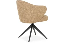 Eetkamerstoelen-Eleonora Meubelen Eetkamerstoel 96343 mosterd Connor