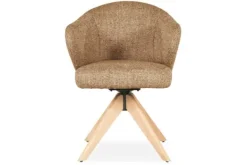 Eetkamerstoelen-Eleonora Meubelen Eetkamerstoel 96347 mosterd Connor