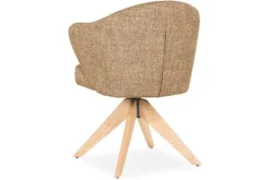 Eetkamerstoelen-Eleonora Meubelen Eetkamerstoel 96347 mosterd Connor
