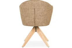 Eetkamerstoelen-Eleonora Meubelen Eetkamerstoel 96347 mosterd Connor