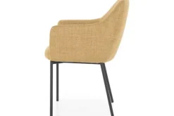 Eetkamerstoelen-Eleonora Meubelen Eetkamerstoel - mosterd Linea | 95888 Paul