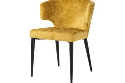 Eetkamerstoelen-Richmond Interiors Eetkamerstoel 211868 Mustard Fusion  Taylor